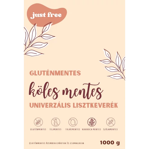 Just free gluténmentes kölesmentes univerzális lisztkeverék 1000 g