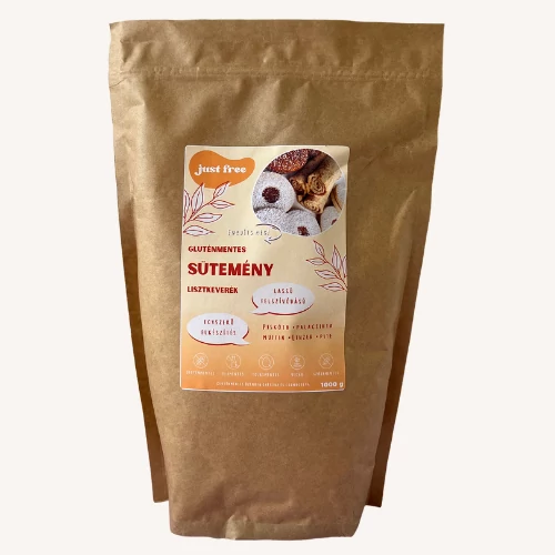 Kép 2/7 - Just free gluténmentes sütemény lisztkeverék 1000 g