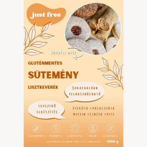 Kép 1/7 - Gluténmentes sütemény liszt